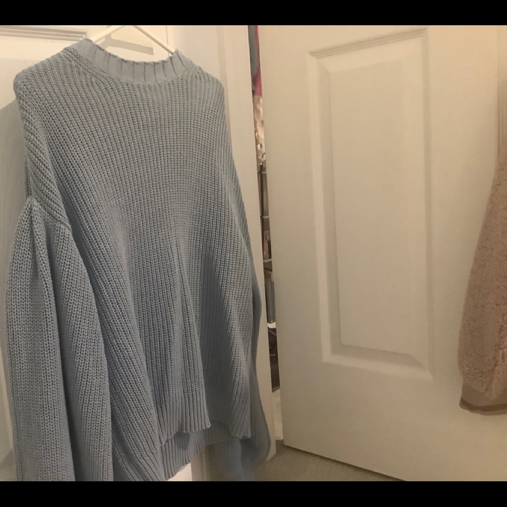 Blue sweater